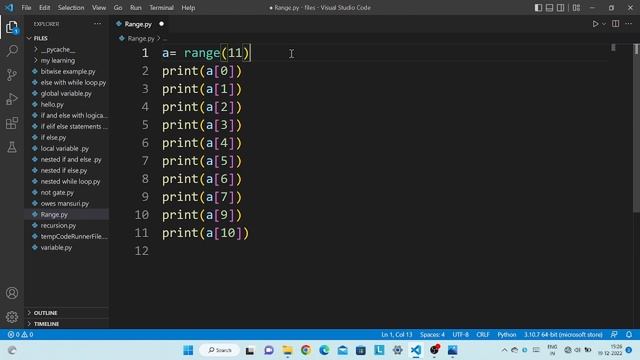 range () function in python [Hindi] смотреть онлайн