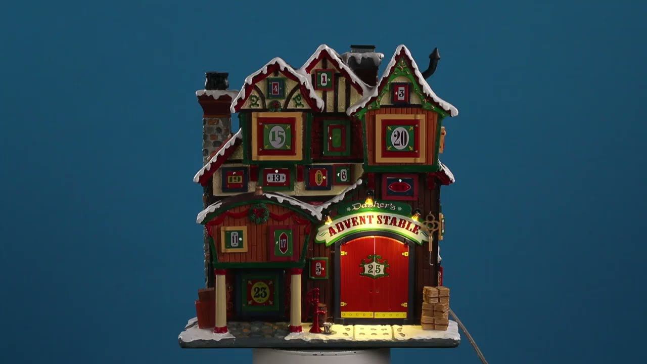 Lemax Фасад Отсчет до Рождества арт 95569