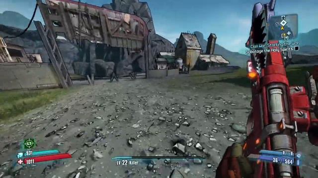 Borderlands 2 Zero Pt. 40 - Clan War Pt. 1: Starting The War/First Place смотреть онлайн