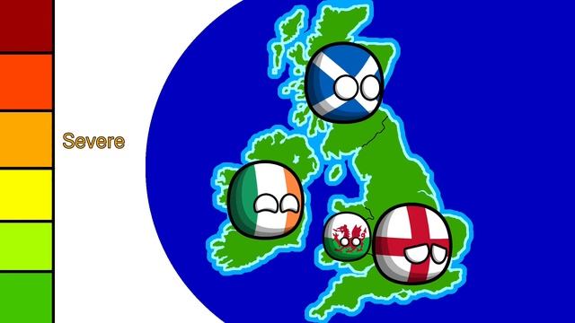 Pain Scale but it’s British Isles смотреть онлайн