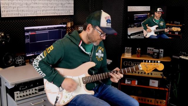 Stevie Ray Vaughan - Little Wing / ToneX DI capture of a 1965 Fender Super Reverb by amalgam audio смотреть онлайн