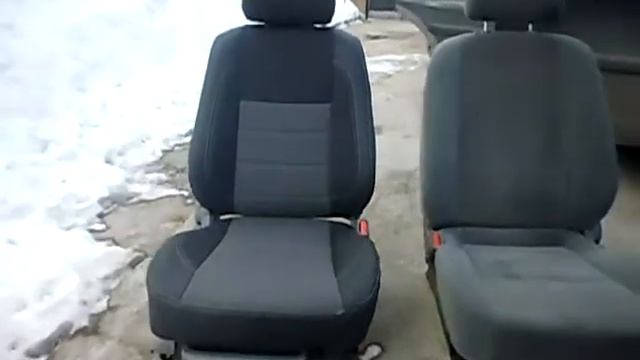 Установка чехлов (Шевроле Авео, Chevrolet Aveo) Снятие и установка сидений. смотреть онлайн