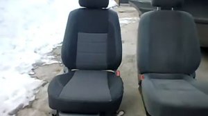 Установка чехлов (Шевроле Авео, Chevrolet Aveo) Снятие и установка сидений.