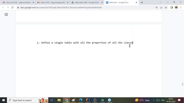 HIBERNATE tutorials || Session - 5 || by Mr. Nagoor Babu On 18-05-2023 @6AM IST смотреть онлайн