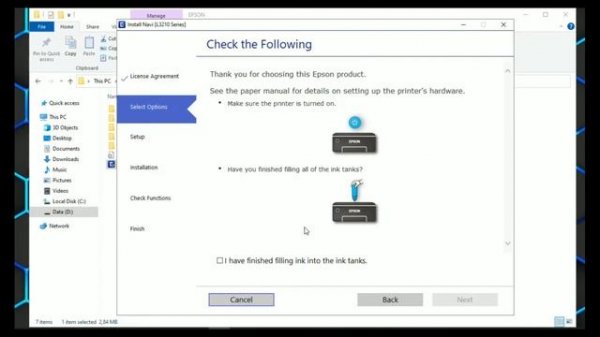 INSTALL DRIVER EPSON L3210 ECOTANK