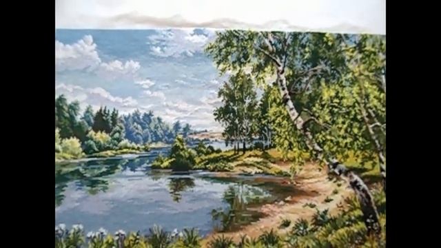 Обзор готовых работ №2 Сербский пейзаж, Берёзы у реки, Карлов мост смотреть онлайн