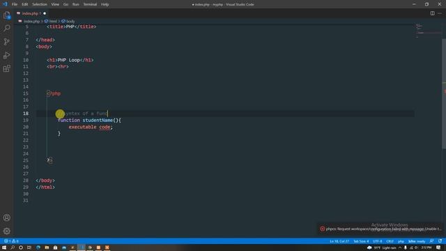 30 php bangla tutorial for beginners | php8 bangla tutroial | PHP function смотреть онлайн