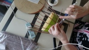 Ажурная вазочка для конфет.Плетение из бумажной лозы.