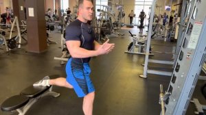 Болгарские выпады. Техника выполнения