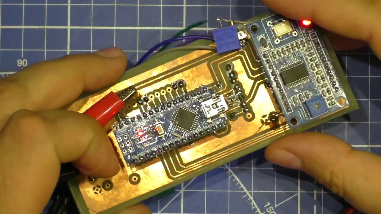 Прототип синтезатор для трансивера АМАТОР смотреть онлайн