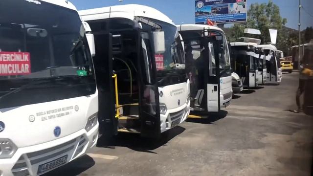 ХЕС КОД Турция, Бодрум 2021 общественный транспорт Бодрум | Traveling with HES CODE Bodrum Turkey смотреть онлайн