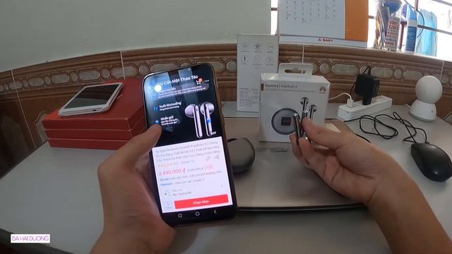 Mở Hộp Tai Nghe Bluetooth HUAWEI FreeBuds 4 |Chống Ồn Chủ Động Thiết Kế Mở 2.0 - BA HAI DUONG смотреть онлайн