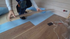 Укладка ламината обратным ходом. Как укладвывать ламинат!