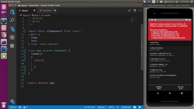 React-Native Hindi tutorial #8 class component смотреть онлайн