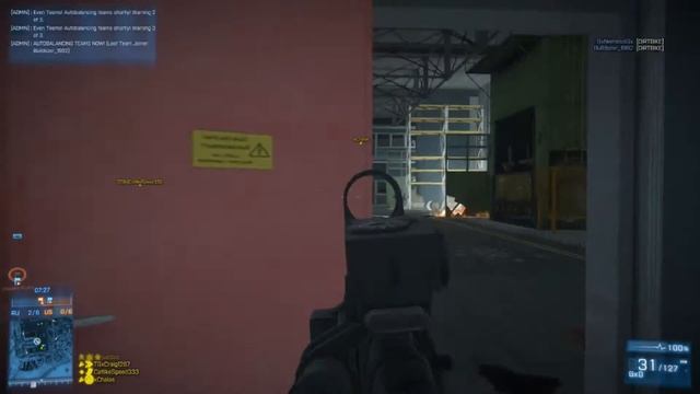 BF3: Chaotic CTF Is Chaotic (AS-VAL Action w/ Friends) смотреть онлайн