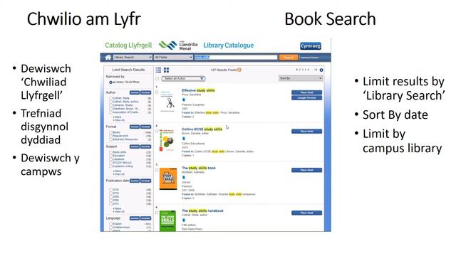 Arweiniad Cyflym y Llyfrgell i Chwilio am Lyfr - Cymraeg смотреть онлайн