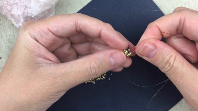 КОЛЬЦО из бисера | процесс создания * DIY (5) смотреть онлайн