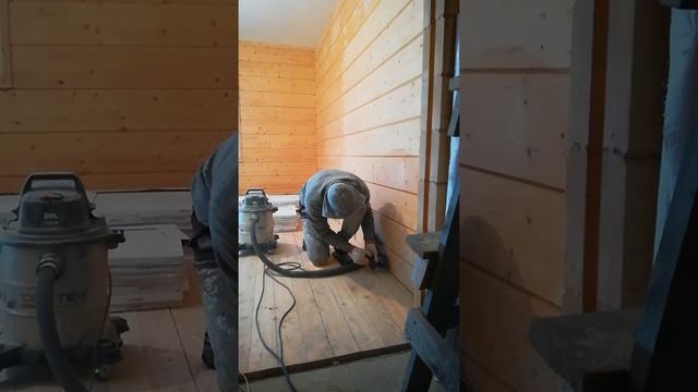 шлифовка клееного бруса смотреть онлайн