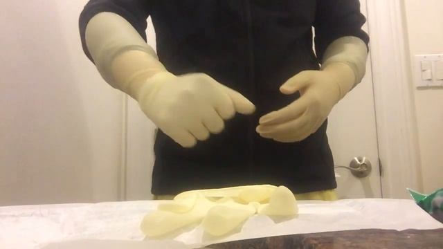 Double Latex Gloves Long Surgical Gloves Gloving