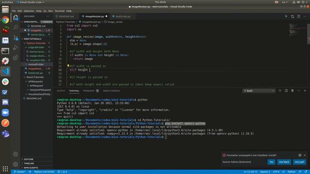 Automatically Resize All Images With Python смотреть онлайн