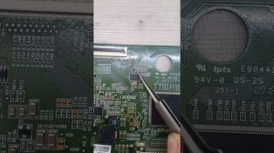 sony kdl40s5600.белый экран t-con ремонт.