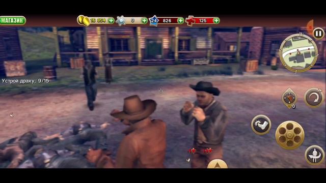 ОКАЗАЛОСЬ, ЧТО НАША ЖЕНА ... | ПРОХОЖДЕНИЕ SIX GUNS (ANDROID) #9 [ИгроФильм] смотреть онлайн