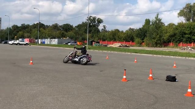Gymkhana GP/ stage 4/ Аржаков Yamaha xvs 400/ heat 1 смотреть онлайн