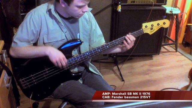 Fender PJ-40 Jazz Bass special 1986 смотреть онлайн