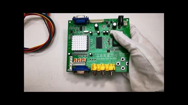 GBS8200 CGA/EGA/YUV/RGB to VGA Output Arcade Game HD Video Converter Board Monitor to LCD GBS-8200 смотреть онлайн