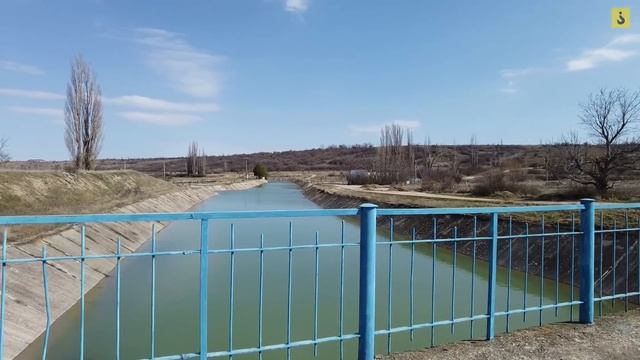 Белогорское водохранилище пополнилось на 3 млн. куб. м. Пруд в Земляничном наполнен максимально. смотреть онлайн