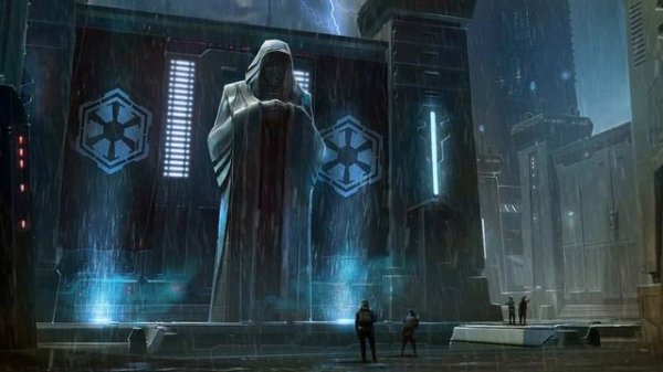 Dromund Kaas Ambience - Rainy Thunderstorm - No Music | STAR WARS Ambience | ASMR