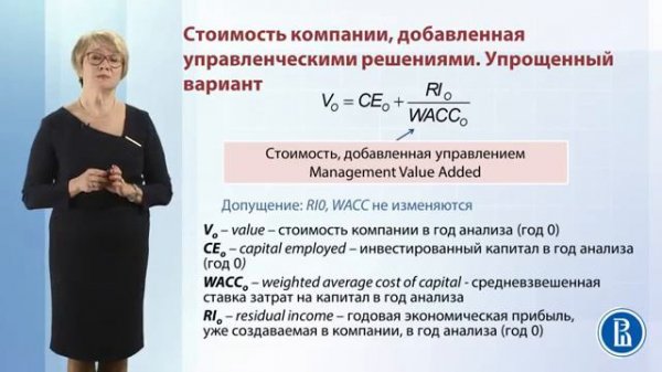 Управление стоимостью компании Стоимость, добавленная управленческими решениями #4