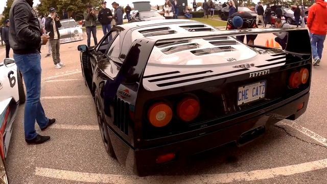 Ferrari F40 Black with Modifications Dream Car Walk around смотреть онлайн