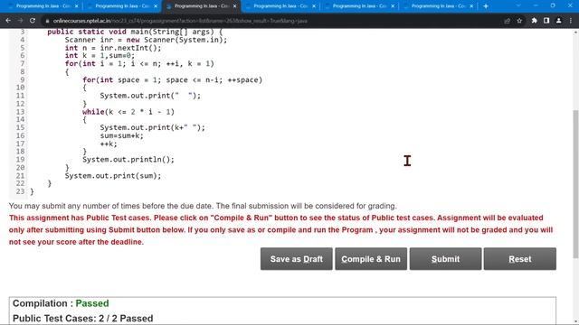 NPTEL Programming In Java WEEK8 Programming Assignment Solutions | Swayam July 2023 | IIT Kharagpur смотреть онлайн