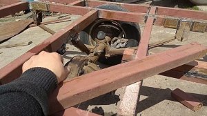 Самодельный прицеп из москвичевского моста (полное видео)