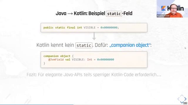 Kotlin ist auch eine Insel | Einführung in Kotlin mit Benjamin Schmid in der JUG Augsburg смотреть онлайн
