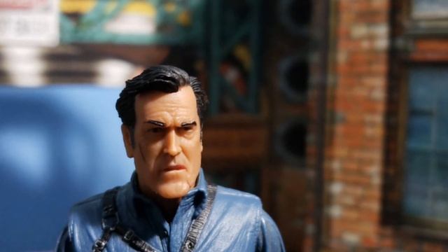 Ash VS Evil Dead shoot first think never (stop motion) смотреть онлайн