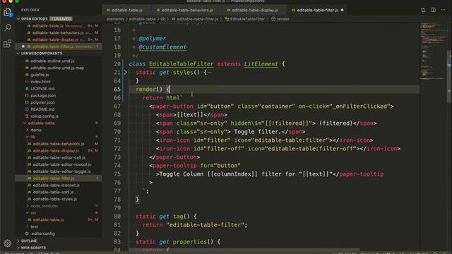 Critique and refactoring an element from PolymerElement to LitElement смотреть онлайн