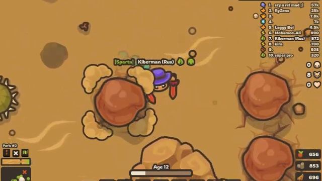 3-я часть моего выживания в Taming.io. смотреть онлайн
