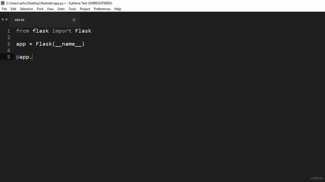 Complete Python Course - Beginner to Advance 164 Flask Tutorial 2 Hello world смотреть онлайн