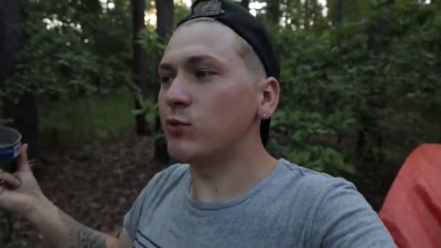 24 ЧАСА В ЛЕСУ - ПАЛАТКА ПОД ЗЕМЛЕЙ | DIY смотреть онлайн