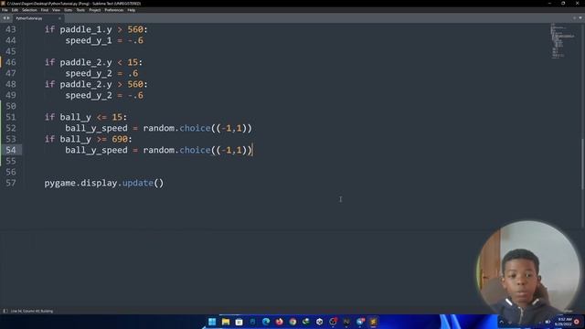 How To Make Pong (Python) Part 5 смотреть онлайн