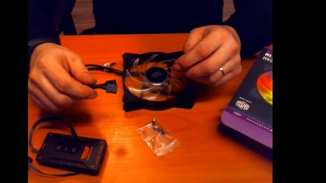 Вентилятор Cooler Master MasterFan MF120R ARGB Обзор и подключение . смотреть онлайн