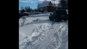 ХОВЕР против НИВЫ # off-road # снег # ховер и нива