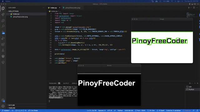 Optical character recognition using Python | Live Stream смотреть онлайн