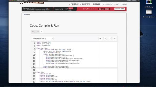 Tcs Xplore Proctored Exam Java Solution 15th Jan'20 смотреть онлайн