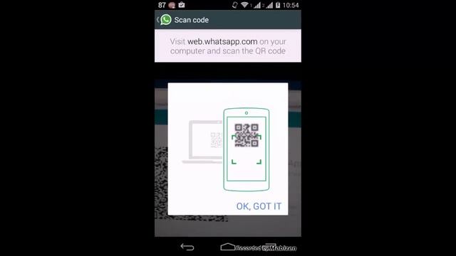 HOW TO SCAN Whatsapp Web QR Code(web.whatsapp.com)!!