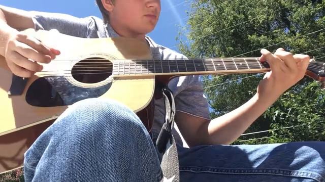 House of the Rising sun 20 sec acoustic cover (no lyrics) смотреть онлайн