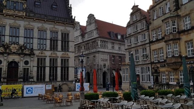 Прогулка по Бремену, Германия - с песней "Бременские музыканты" смотреть онлайн