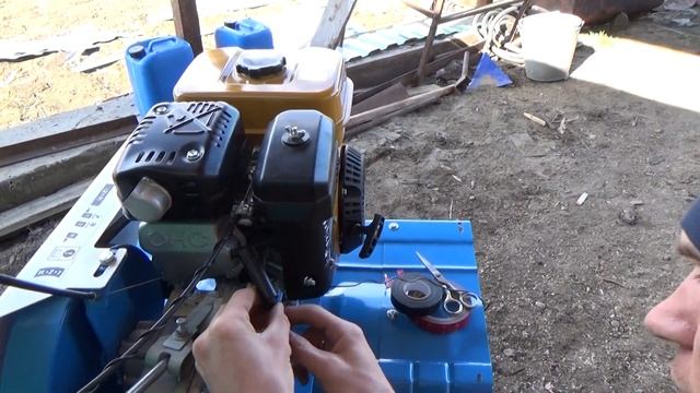 Установка счетчика моточасов на мотоблок НЕВА МБ-2 смотреть онлайн